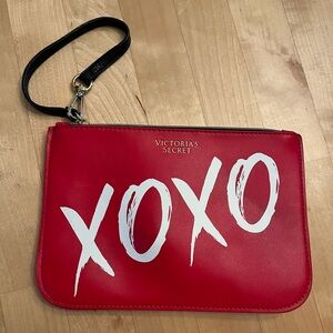 Victoria's Secret Red XOXO Clutch